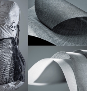 Collage of Dyneema Fabric